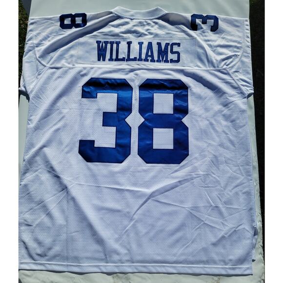 Dallas Cowboys Football Jersey Mens 3XL White NFL Throwback Roy Williams #38 - Picture 2 of 8